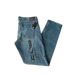 Quiksilver Men’s Jeans Revolver Straight Fit Blue Size 34 X 32 New
